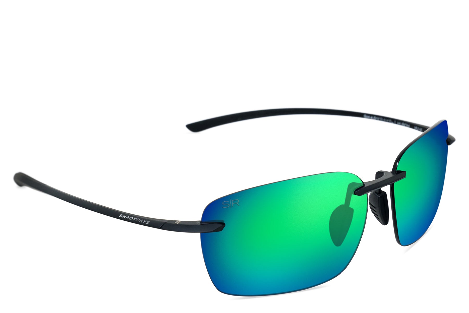 Huron Matte Black - Emerald Polarized - Image 2